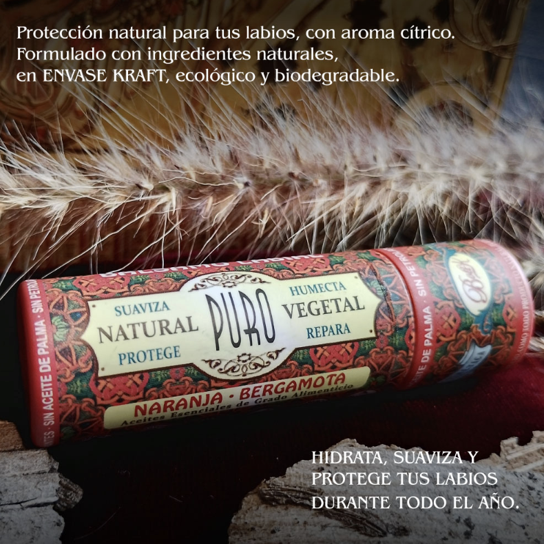 Bálsamo Labial Naranja Bergamota